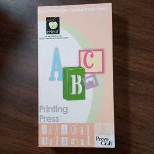 PRINTING PRESS Cricut - CHARACTER, TALL,‎ CLIP, FRAMED, SHADOW